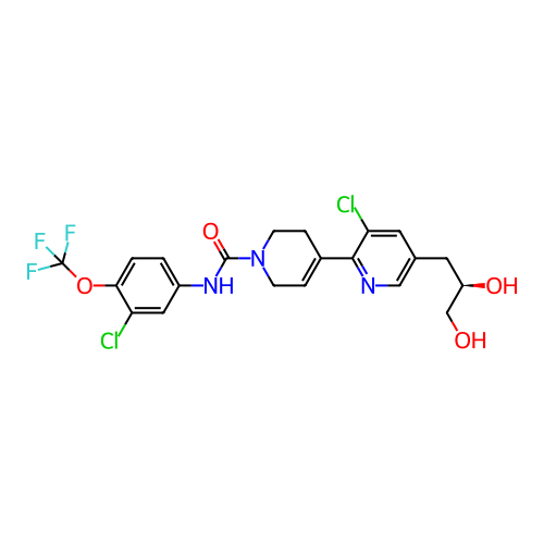 Chemical structure of BindingDB Monomer ID 141511