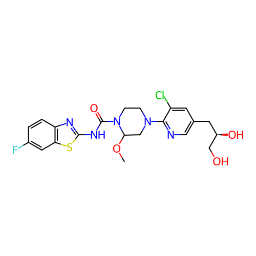 Chemical structure of BindingDB Monomer ID 141515