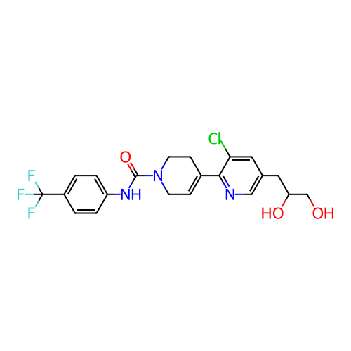 Chemical structure of BindingDB Monomer ID 141530