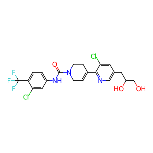 Chemical structure of BindingDB Monomer ID 141531