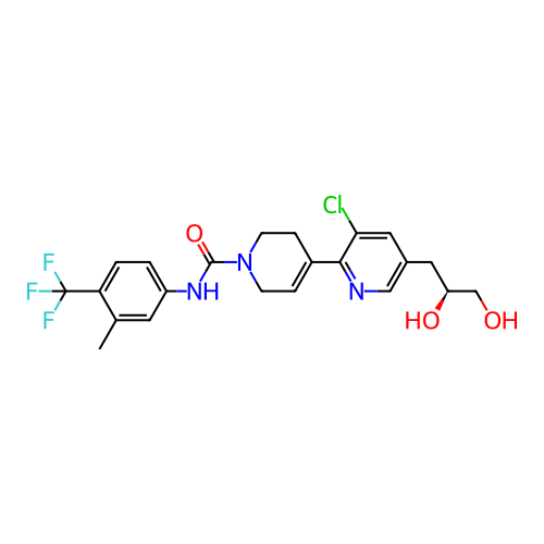 Chemical structure of BindingDB Monomer ID 141535