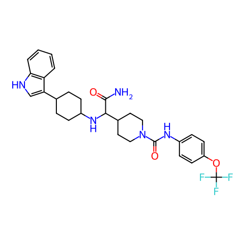 Chemical structure of BindingDB Monomer ID 141921