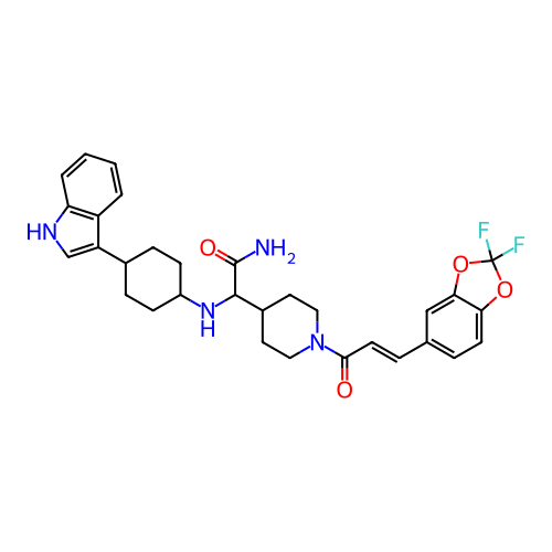 Chemical structure of BindingDB Monomer ID 141925