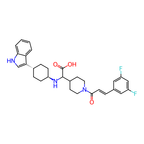 Chemical structure of BindingDB Monomer ID 141932