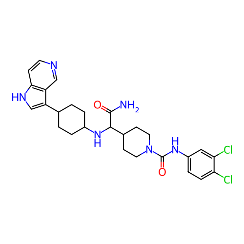 Chemical structure of BindingDB Monomer ID 141945