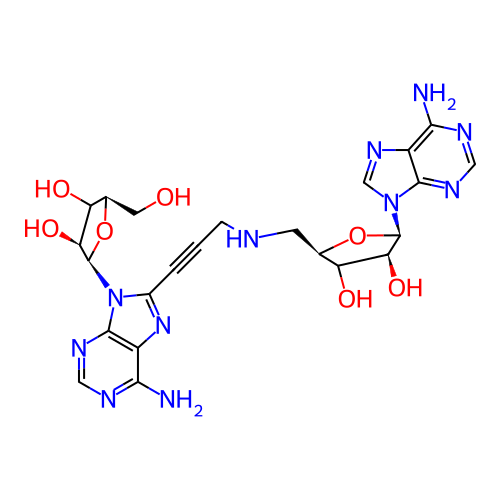 Chemical structure of BindingDB Monomer ID 141970