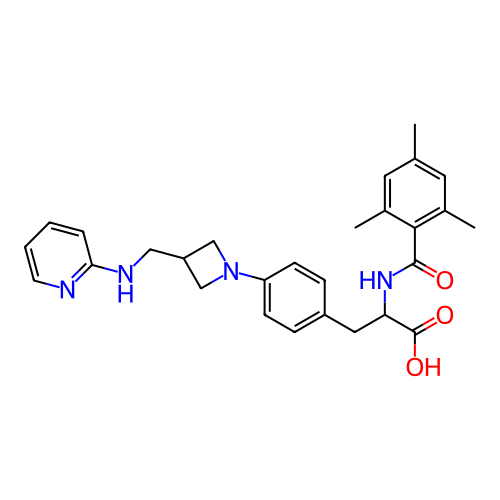 Chemical structure of BindingDB Monomer ID 141972