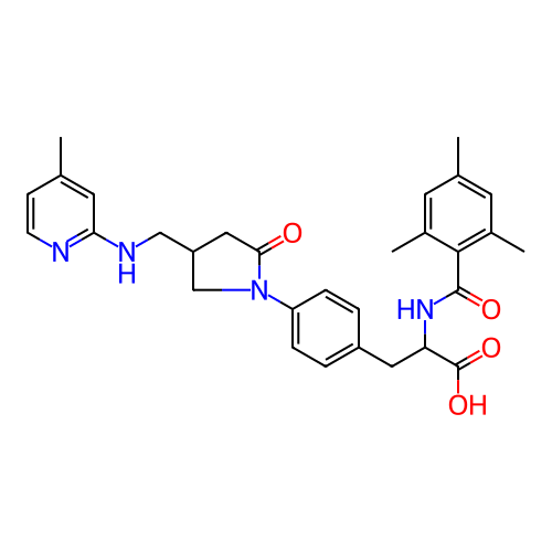 Chemical structure of BindingDB Monomer ID 141973