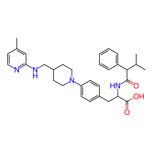 Chemical structure of BindingDB Monomer ID 141990
