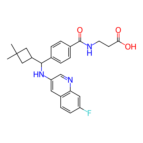 Chemical structure of BindingDB Monomer ID 142041