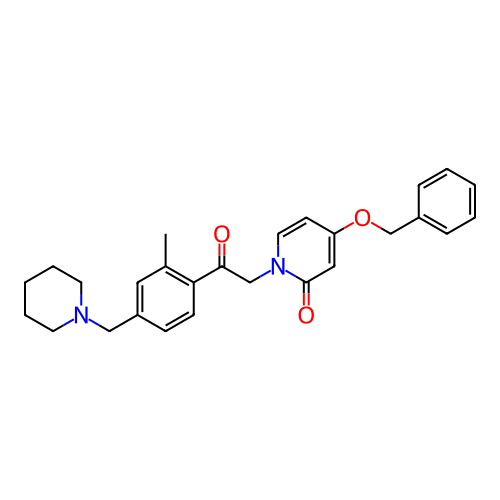 Chemical structure of BindingDB Monomer ID 142135