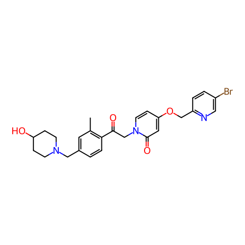 Chemical structure of BindingDB Monomer ID 142164
