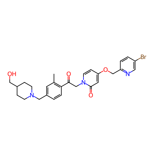 Chemical structure of BindingDB Monomer ID 142165