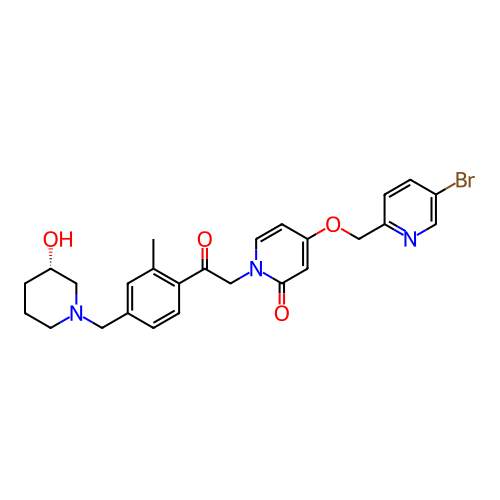 Chemical structure of BindingDB Monomer ID 142166