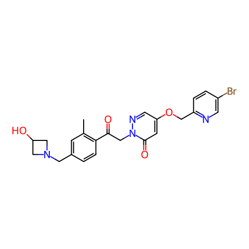 Chemical structure of BindingDB Monomer ID 142216