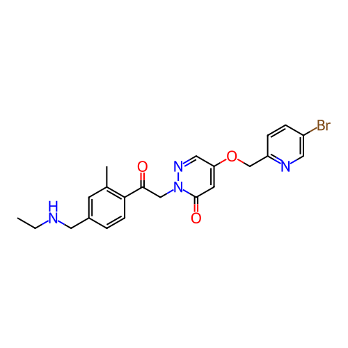 Chemical structure of BindingDB Monomer ID 142222