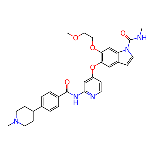 Chemical structure of BindingDB Monomer ID 142255