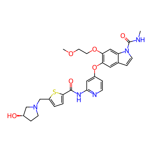 Chemical structure of BindingDB Monomer ID 142319