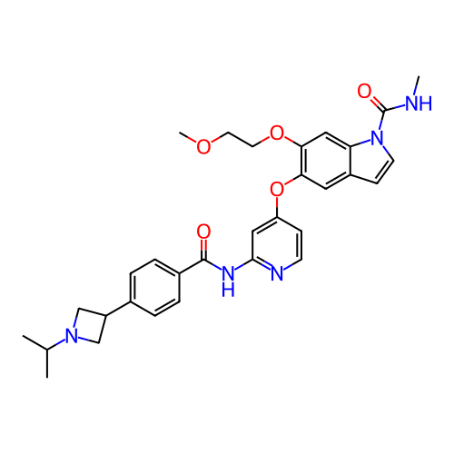 Chemical structure of BindingDB Monomer ID 142322