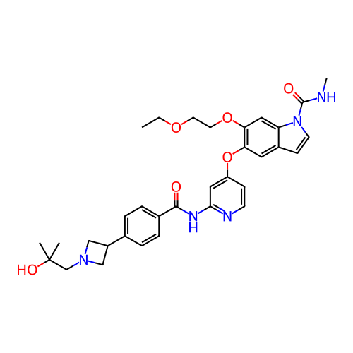Chemical structure of BindingDB Monomer ID 142329