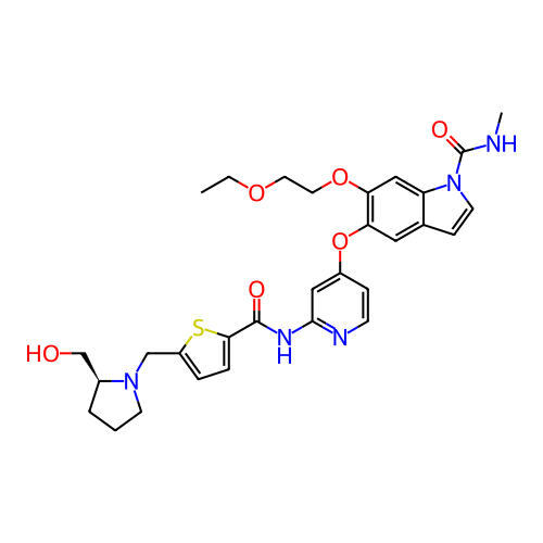 Chemical structure of BindingDB Monomer ID 142341