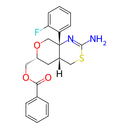 Chemical structure of BindingDB Monomer ID 142374
