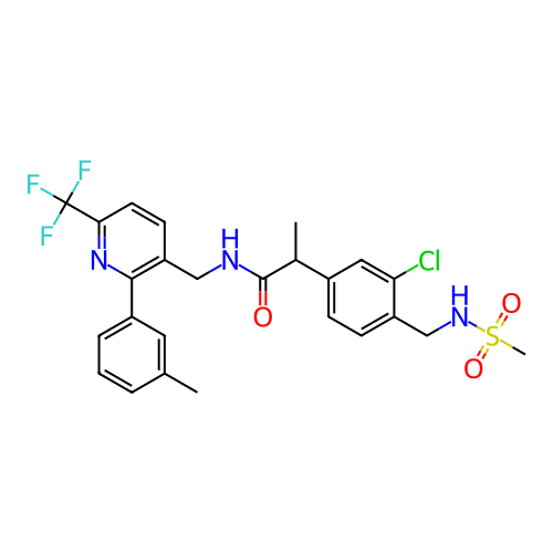 Chemical structure of BindingDB Monomer ID 142727