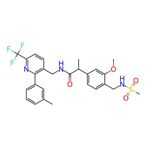 Chemical structure of BindingDB Monomer ID 142729