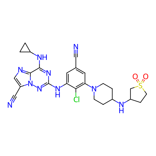 Chemical structure of BindingDB Monomer ID 142784