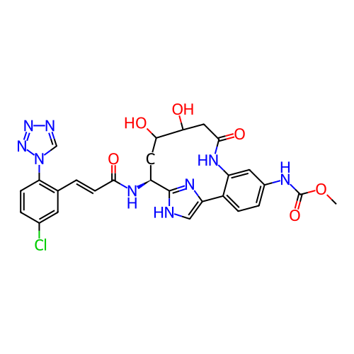 Chemical structure of BindingDB Monomer ID 142869