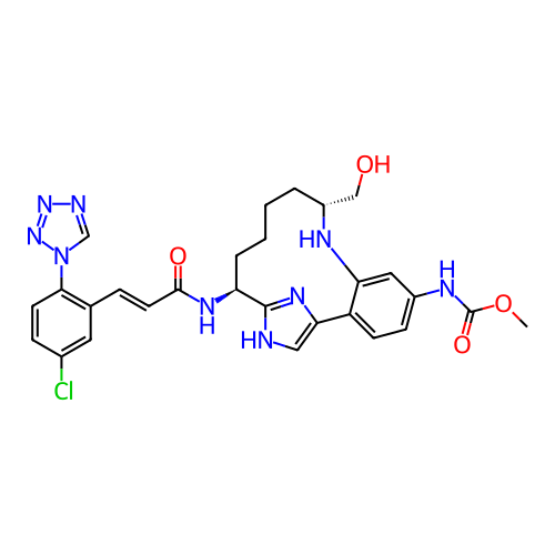 Chemical structure of BindingDB Monomer ID 142873