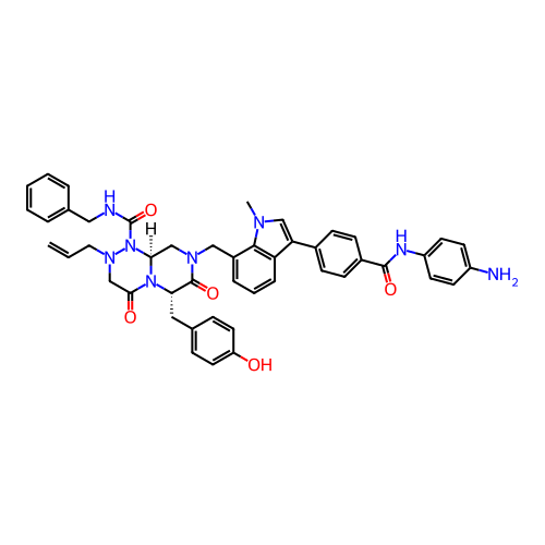 Chemical structure of BindingDB Monomer ID 142943