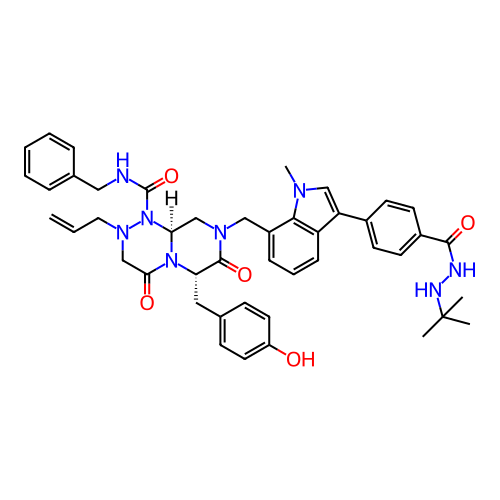 Chemical structure of BindingDB Monomer ID 142952