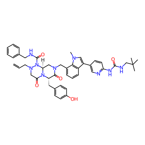 Chemical structure of BindingDB Monomer ID 142982
