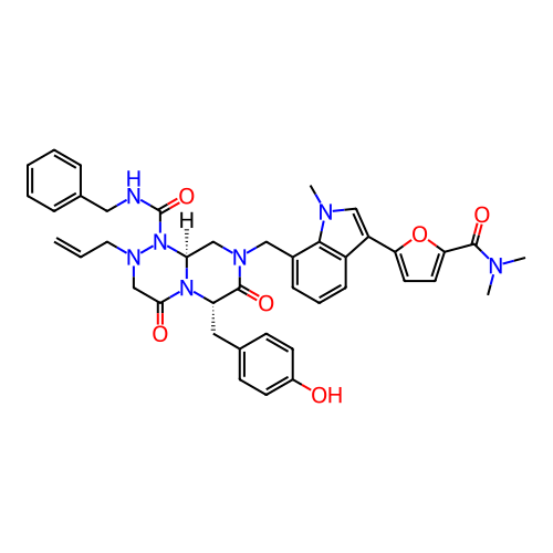 Chemical structure of BindingDB Monomer ID 142986