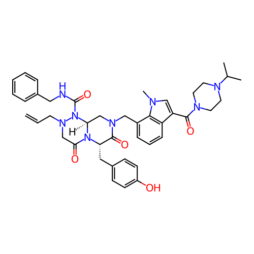 Chemical structure of BindingDB Monomer ID 142993