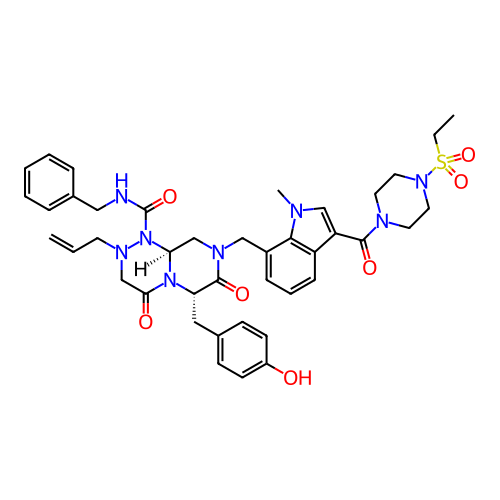 Chemical structure of BindingDB Monomer ID 143002
