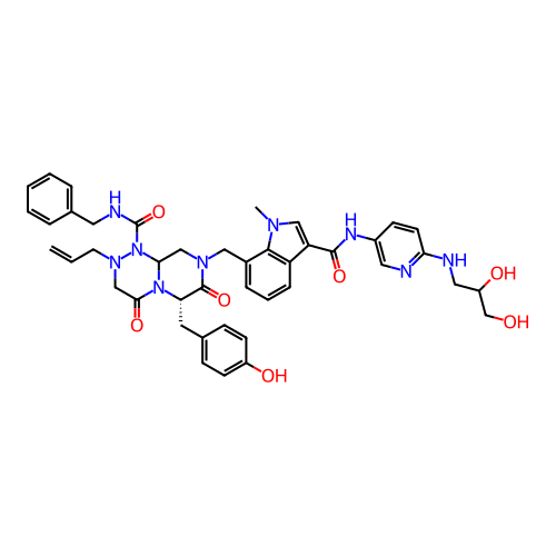 Chemical structure of BindingDB Monomer ID 143118