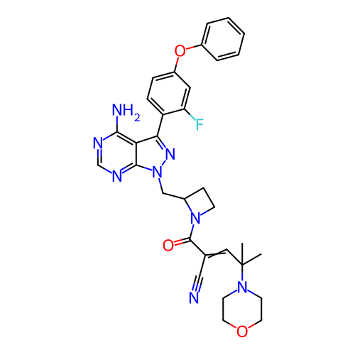 Chemical structure of BindingDB Monomer ID 143195