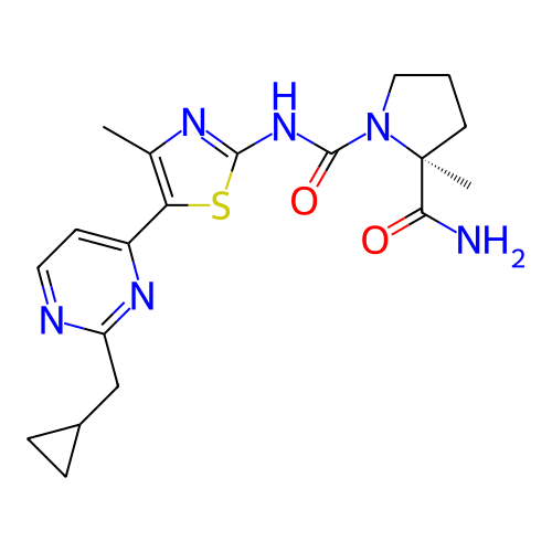 Chemical structure of BindingDB Monomer ID 143297