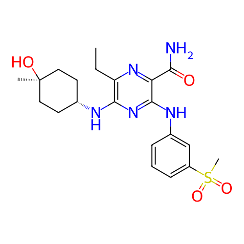 Chemical structure of BindingDB Monomer ID 144281