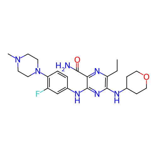 Chemical structure of BindingDB Monomer ID 144317