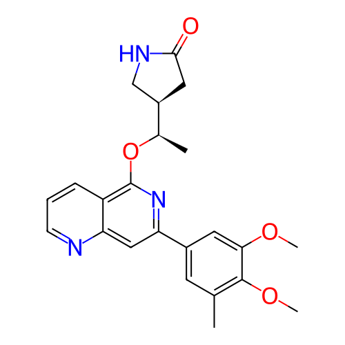 Chemical structure of BindingDB Monomer ID 144555