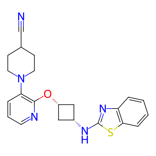 Chemical structure of BindingDB Monomer ID 144721