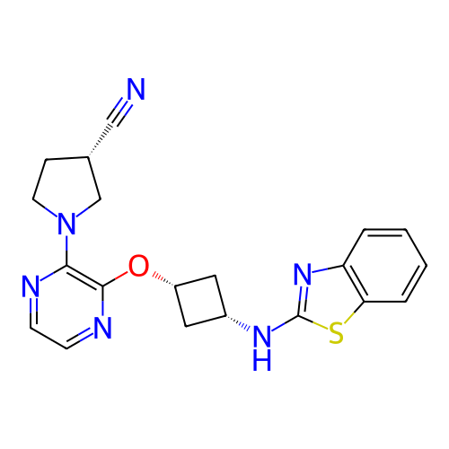 Chemical structure of BindingDB Monomer ID 144733