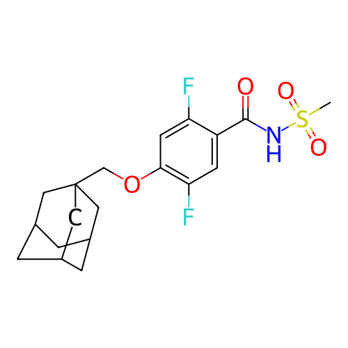 Chemical structure of BindingDB Monomer ID 145226