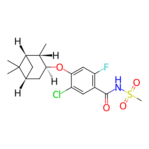 Chemical structure of BindingDB Monomer ID 145235