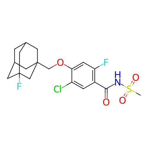 Chemical structure of BindingDB Monomer ID 145237