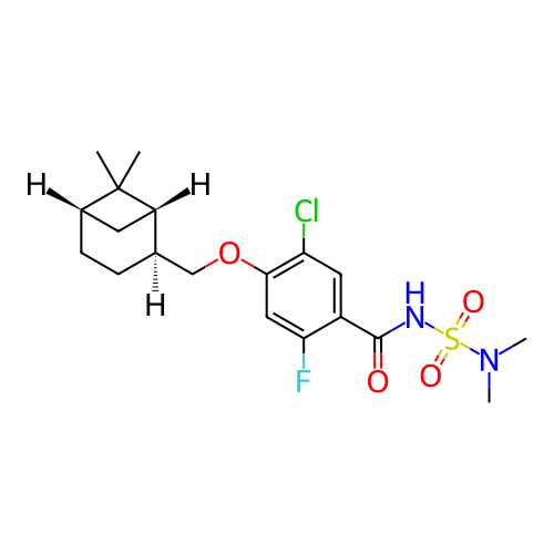 Chemical structure of BindingDB Monomer ID 145255