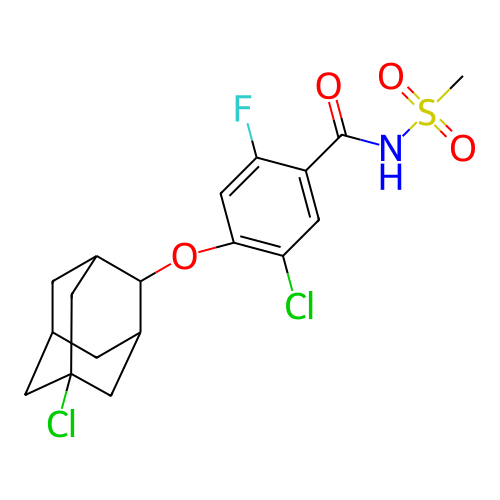 Chemical structure of BindingDB Monomer ID 145261